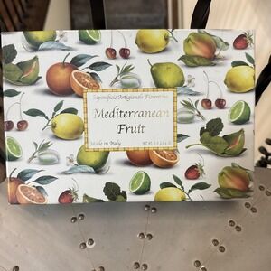 Saponificio Artigianale Fiorentino Mediterranean  Fruit 9 Handmade Soaps NIB